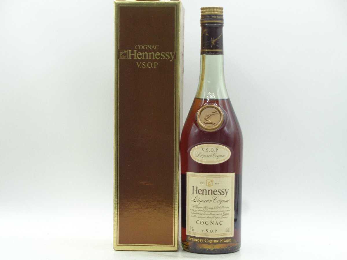 HENNESSY VSOP ヘネシー スリムボトル グリーン コニャック ブランデー