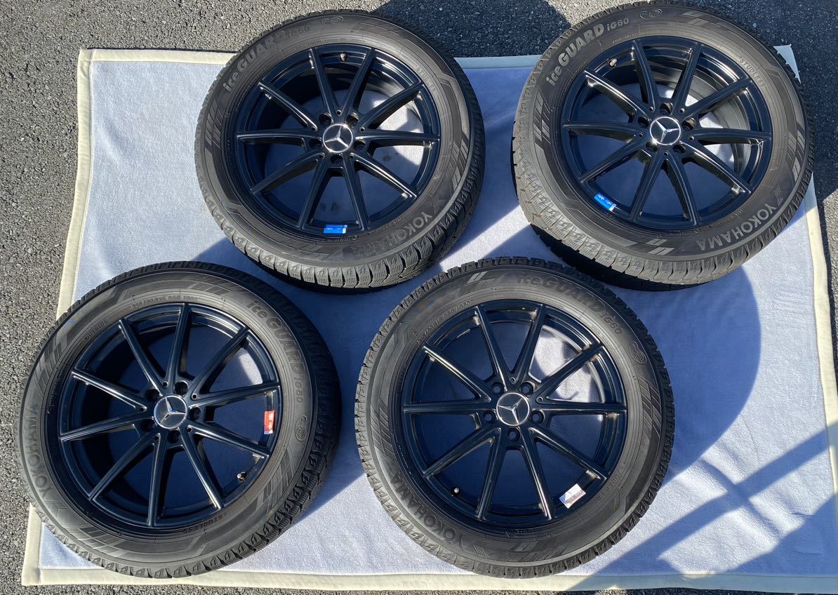 ベンツGLB純正ホイール+スタッドレス ヨコハマ アイスガード215/60R18 ヨコハマ ベンツGLB純正ホイール+スタッドレス アイスガード215 215