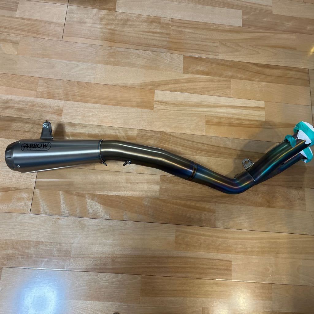YZF-R1 2015〜用ARROWスリップオンマフラー (マフラー本体（社外 