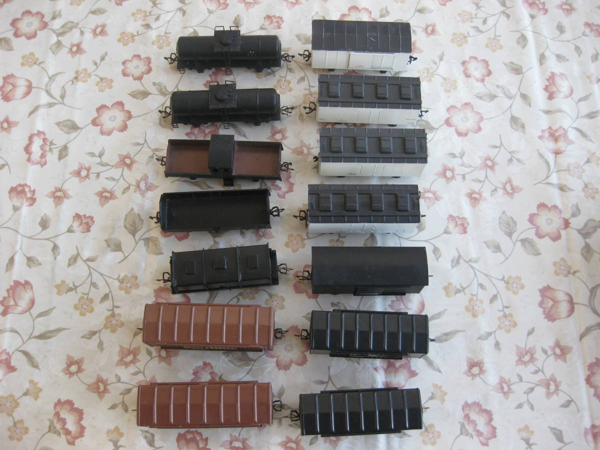 正規品，豊富な エンドウHO貨車14輌 タム２ ワム５ ミ１ ４ トムフ１ １(貨物列車)｜売買されたオークション情報、yahooの商品情報をアーカイブ公開 - オークファン 貨物列車