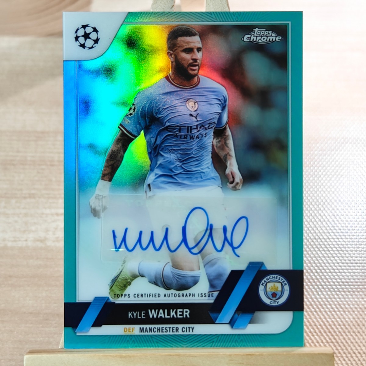 199枚限定 カイル・ウォーカー 2022-23 Topps Chrome Kyle Walker 