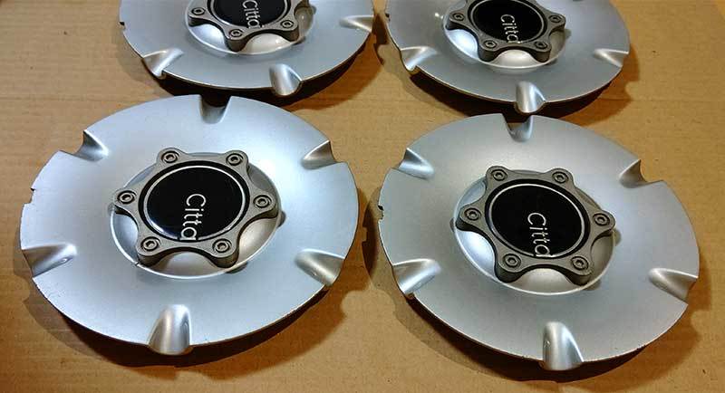 ブリヂストン　Cittaシッタ　アルミホイール用センターキャップ　中古_2