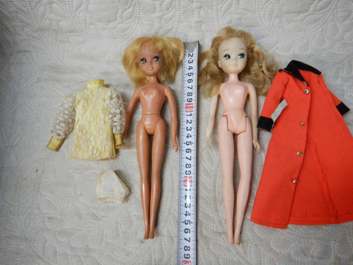 SHIBA　シバ　人形　昭和レトロ　２体　リカちゃん　など