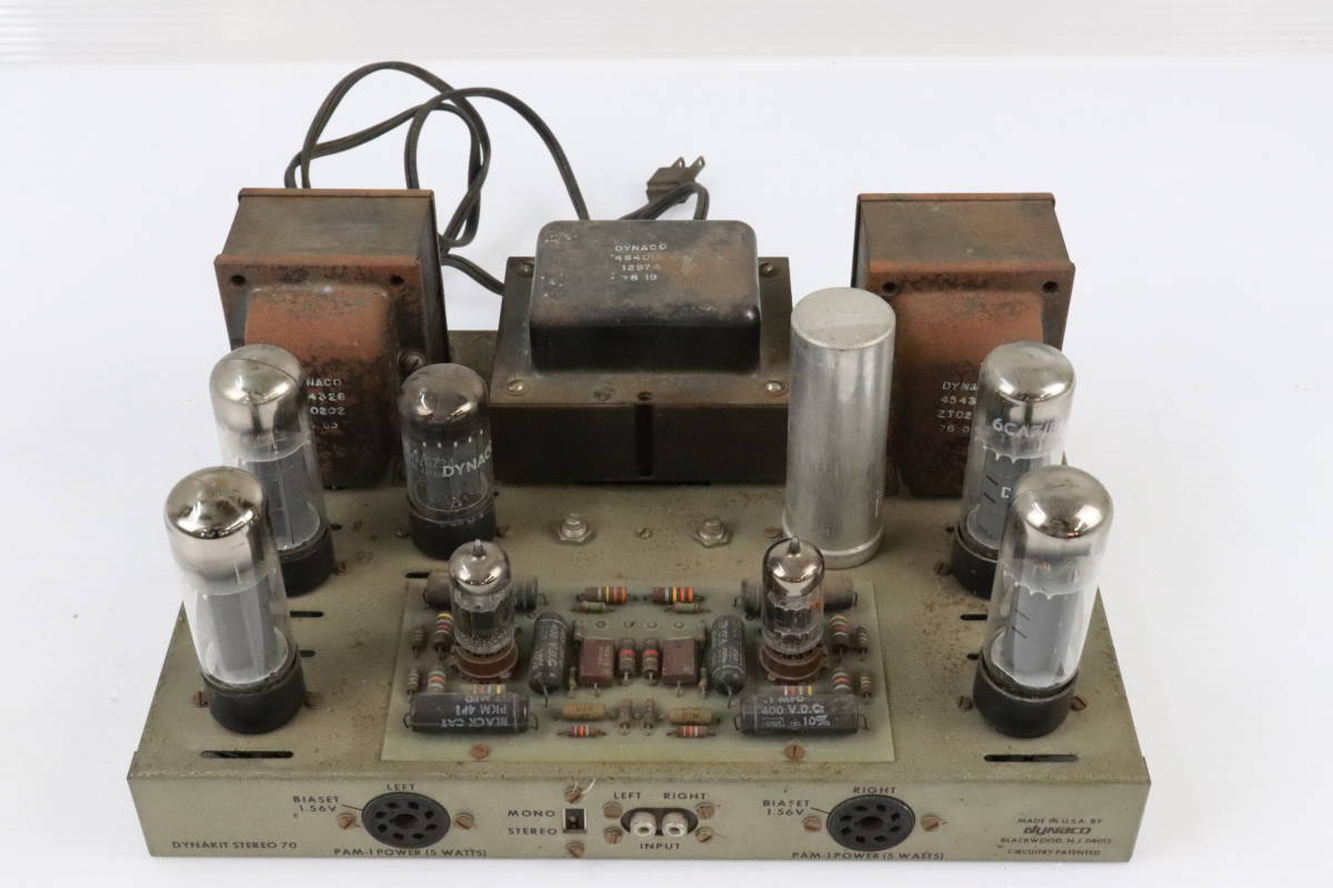 ダイナコ 0 Stereo-70 真空管 「dynaco dynaco 70」の落札相場・落札
