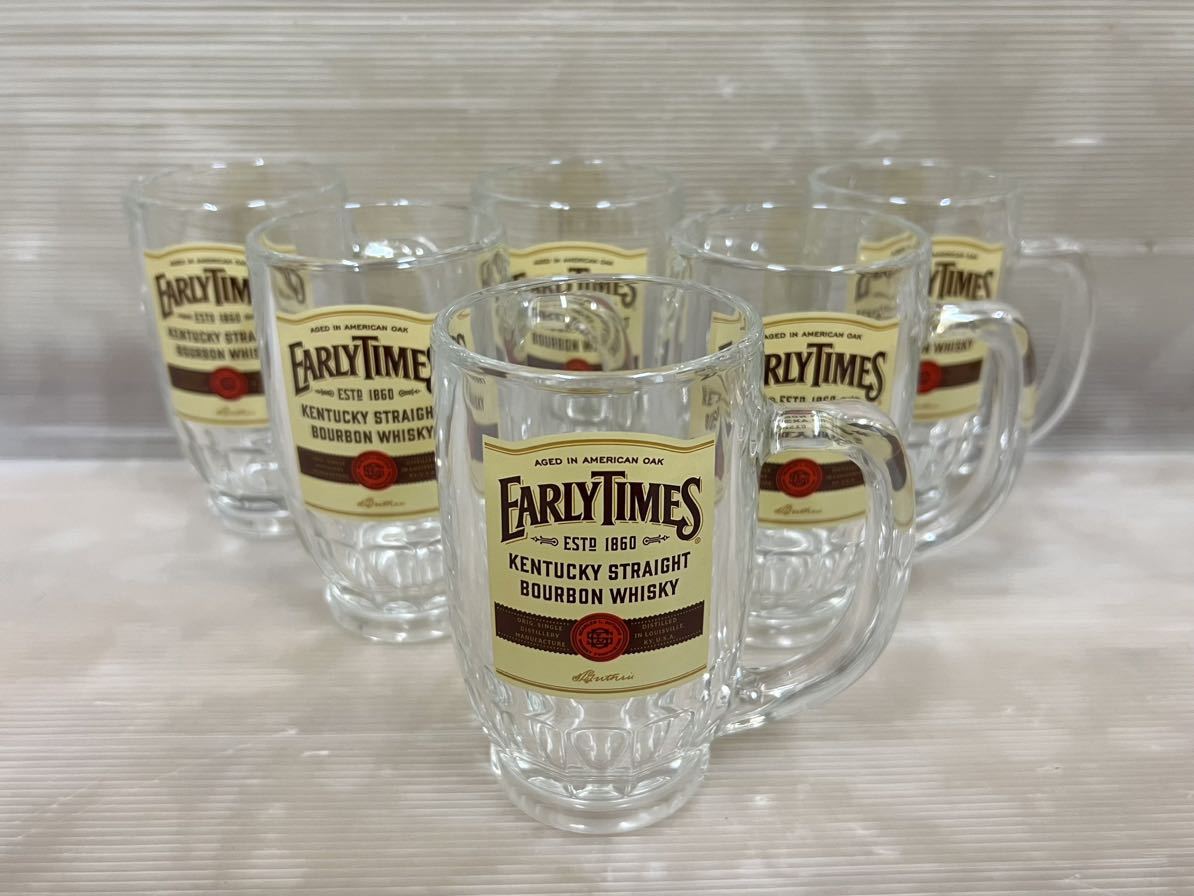 未使用 EARLY TIMES ジョッキ 6個 セット アーリー タイムズ ハイ