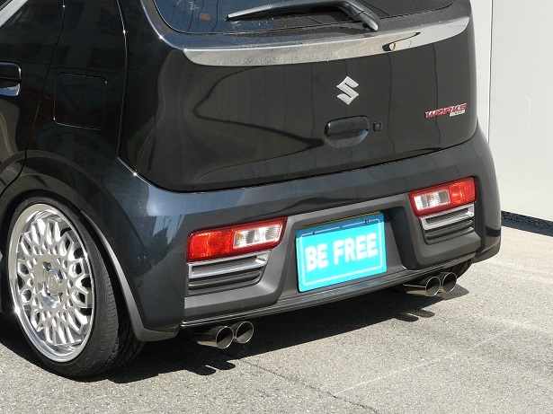 車 BE FREE HA36S 4WD アルトワークス 中間 ストレート センター
