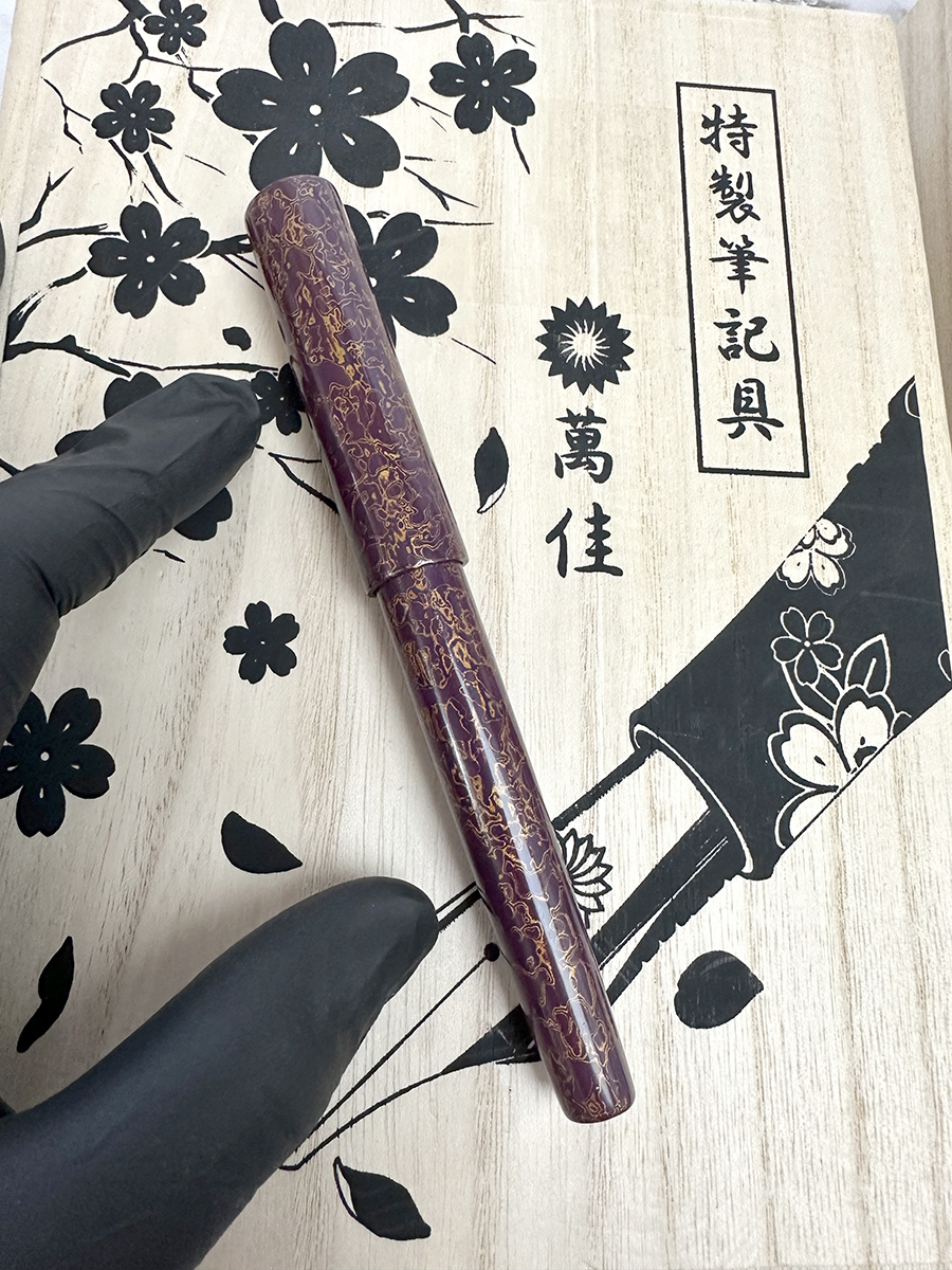 しずく・ガラスニブ万年筆・金星（萬佳／ワンチャー） 未使用 WANCHER