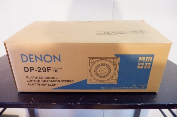51＜未使用品＞DENON DP-29F-K レコードプレーヤー