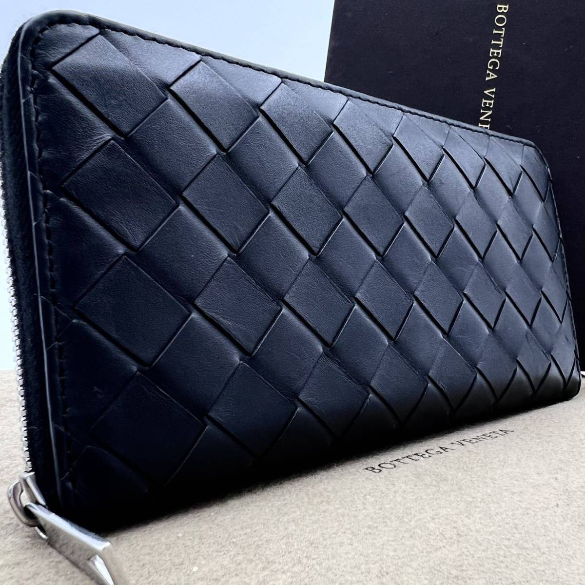 1円現行 未使用級ボッテガヴェネタ BOTTEGA VENETA 長財布 1円