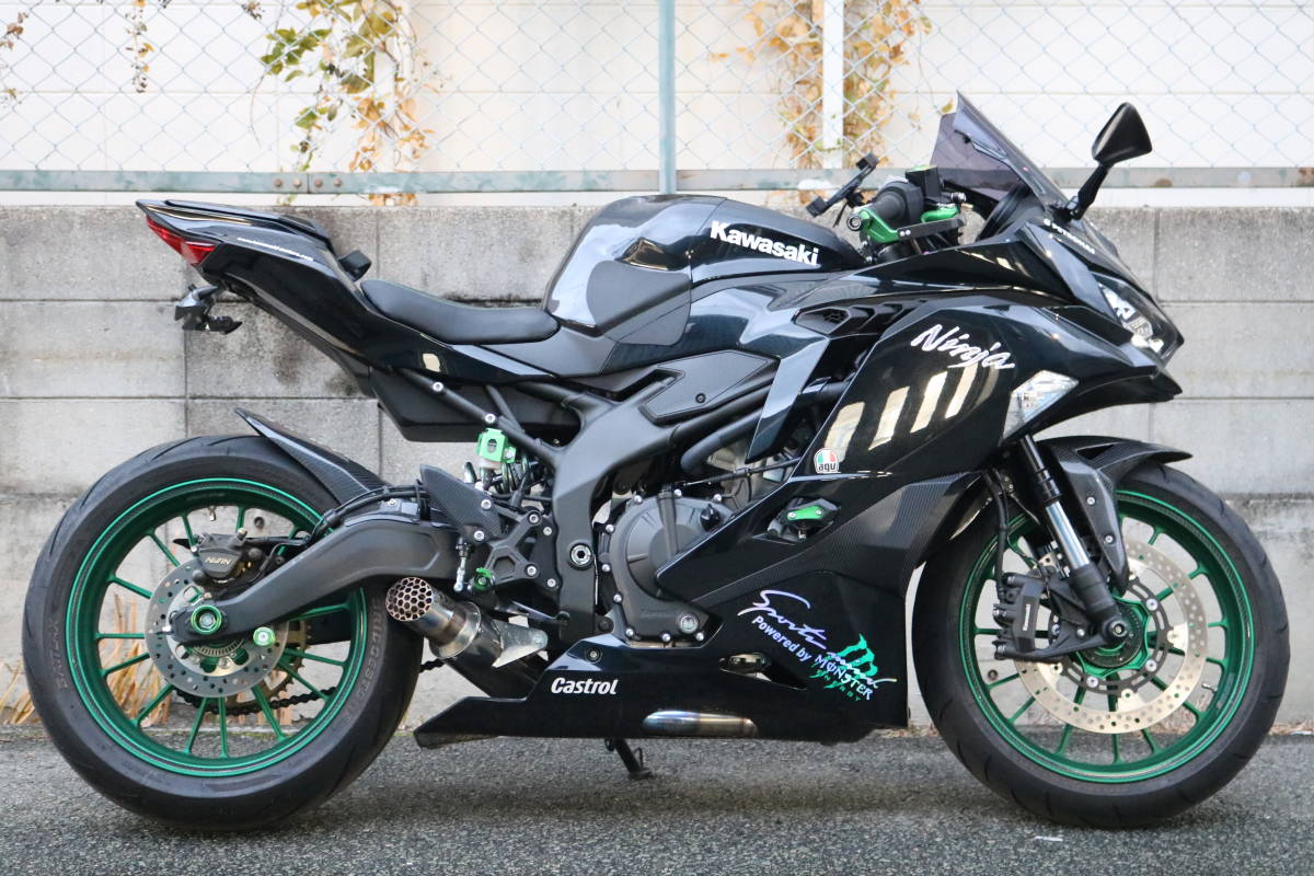 高額カスタム車 ZX-25R ゲイルスピード ワイドホイール SPタダオ