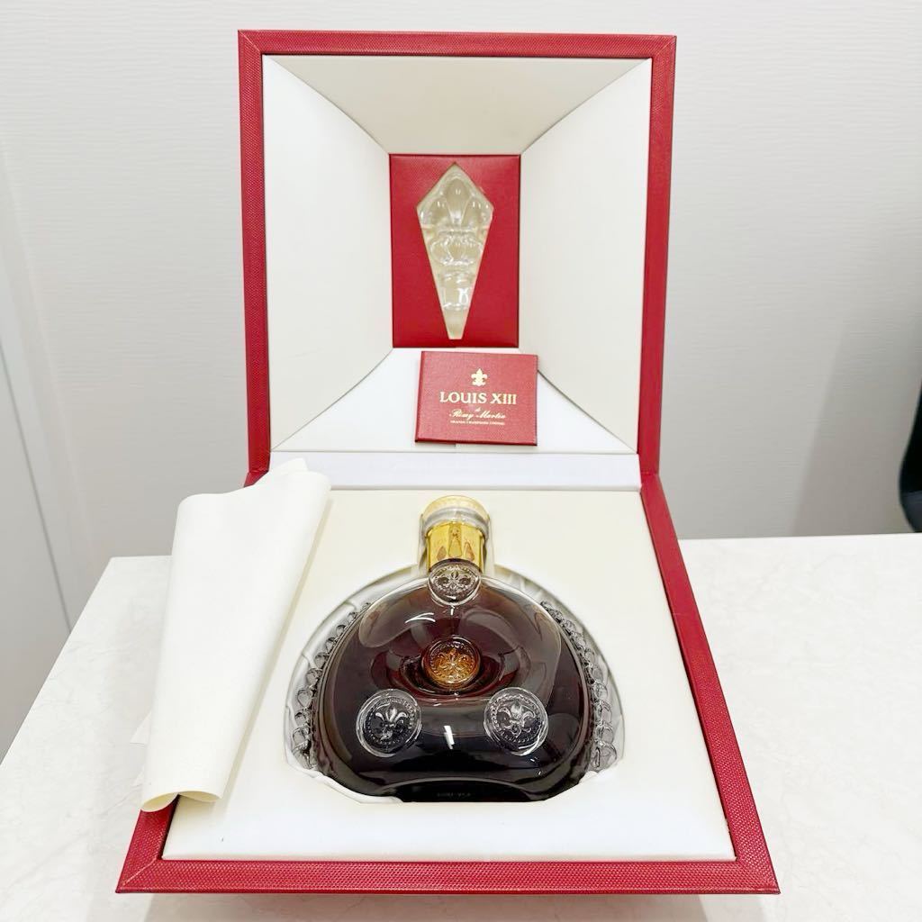 ルイ13世 レミーマルタン バカラ クリスタルボトル 空き瓶 REMY 空瓶