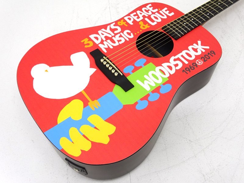 Martin DX WOODSTOCK 50th エレアコ ギター ギグバッグ付き マーティン 