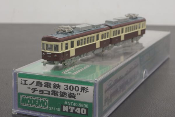 MODEMO 江ノ島電鉄 300形 チョコ電塗装 NT40
