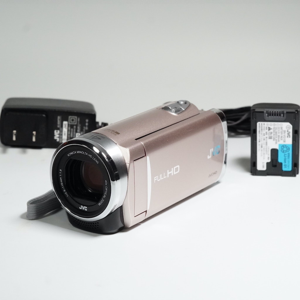 JVC Victor Everio GZ-E117-N ピンク 動作OK 1週間保証 ⁄1042 JVC GZ-