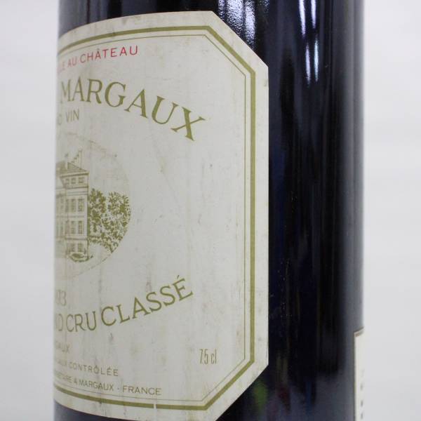購入超高品質 CHATEAU MARGAUX（シャトー マルゴー）1993 12.5％ 750ml