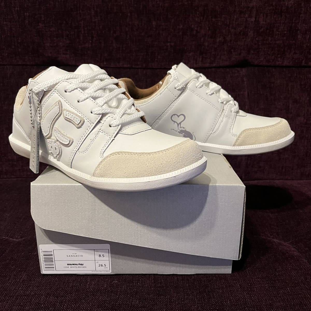 新品 未使用 にゅ×BRANDALISED バンクシー にゅ～ずcom 限定 【8.5】26 