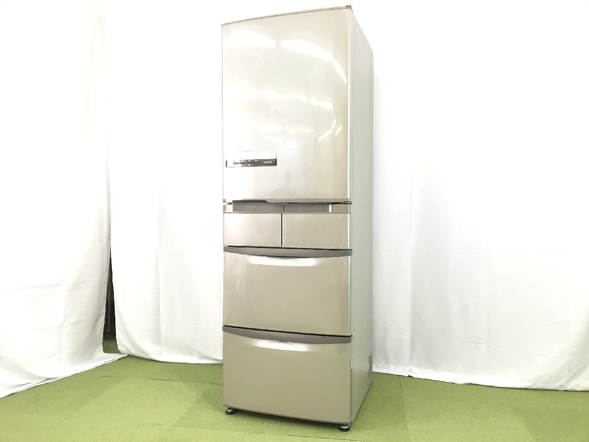 中古 HITACHI R-K42E 冷凍冷蔵庫 415L 5ドア 2015年製