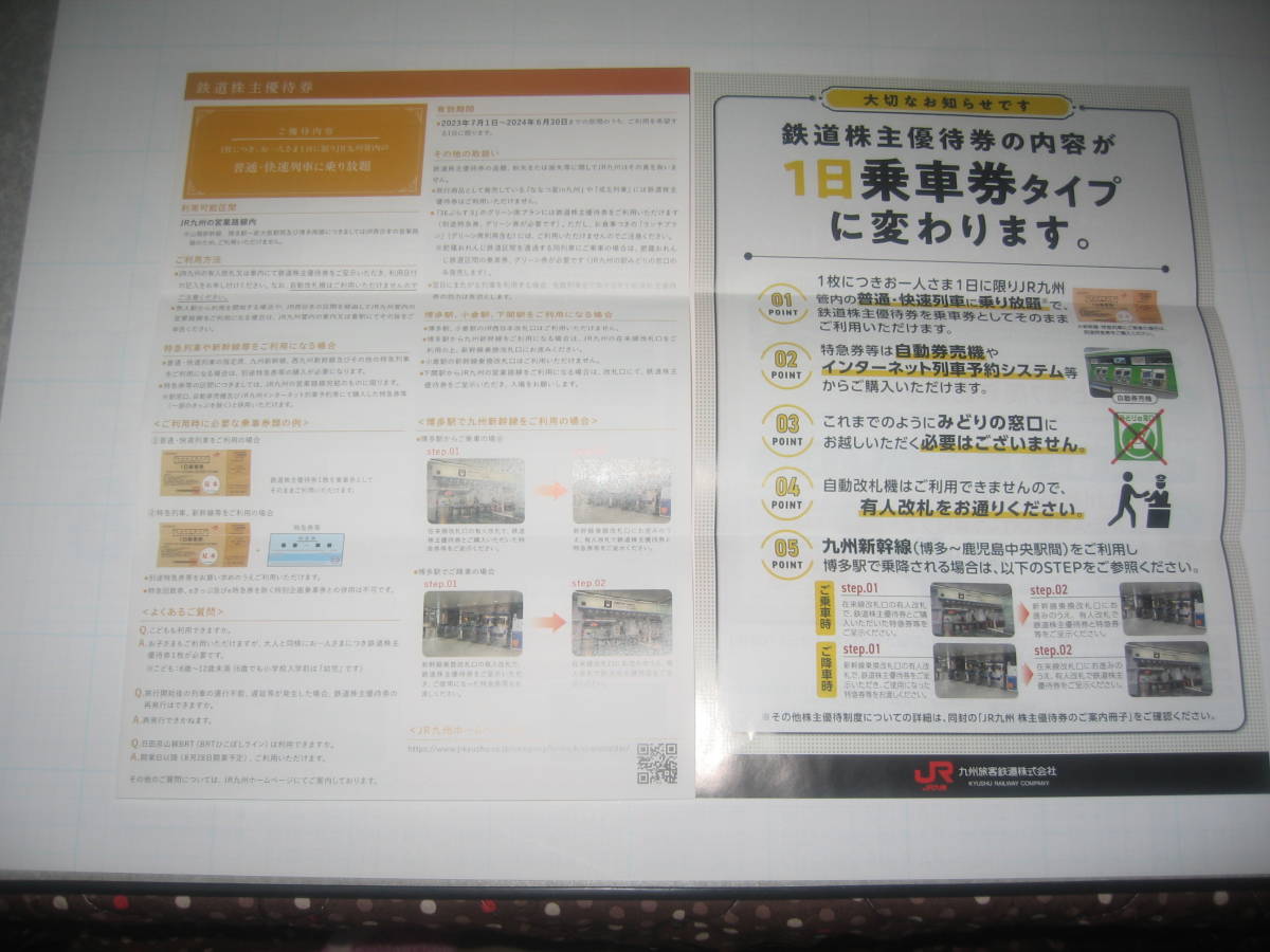 アウトレット買取 【匿名配送】JR九州旅客鉄道株式会社 株主優待券 2枚