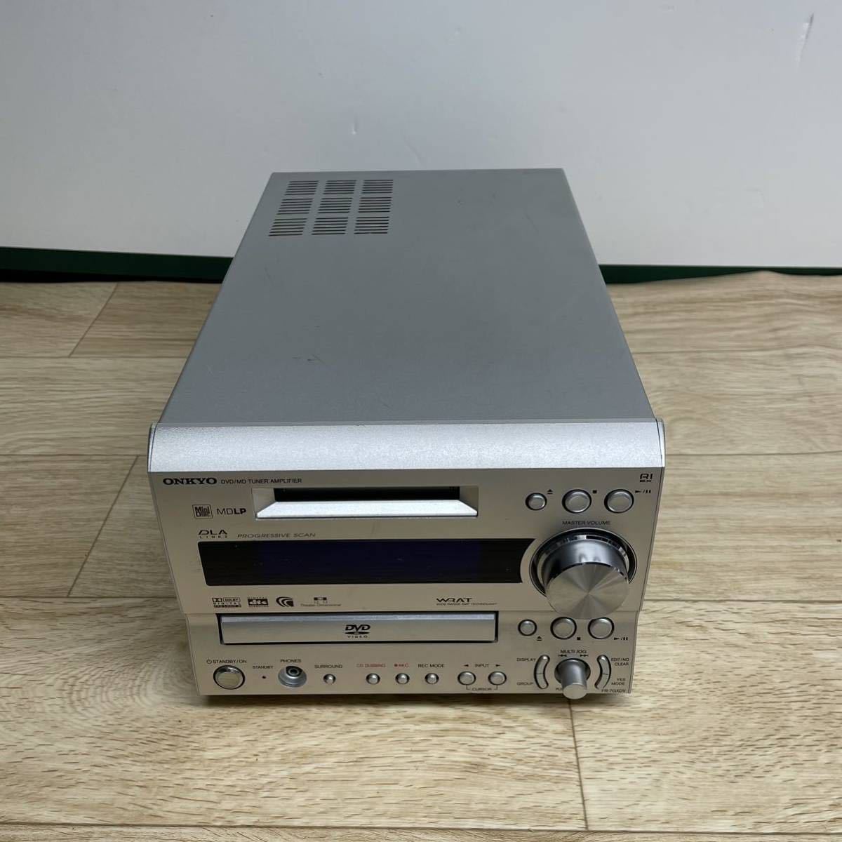 ONKYO FR-7GXDV オンキョー FR-7GX | CD MD リモコン付き ジャンク MD