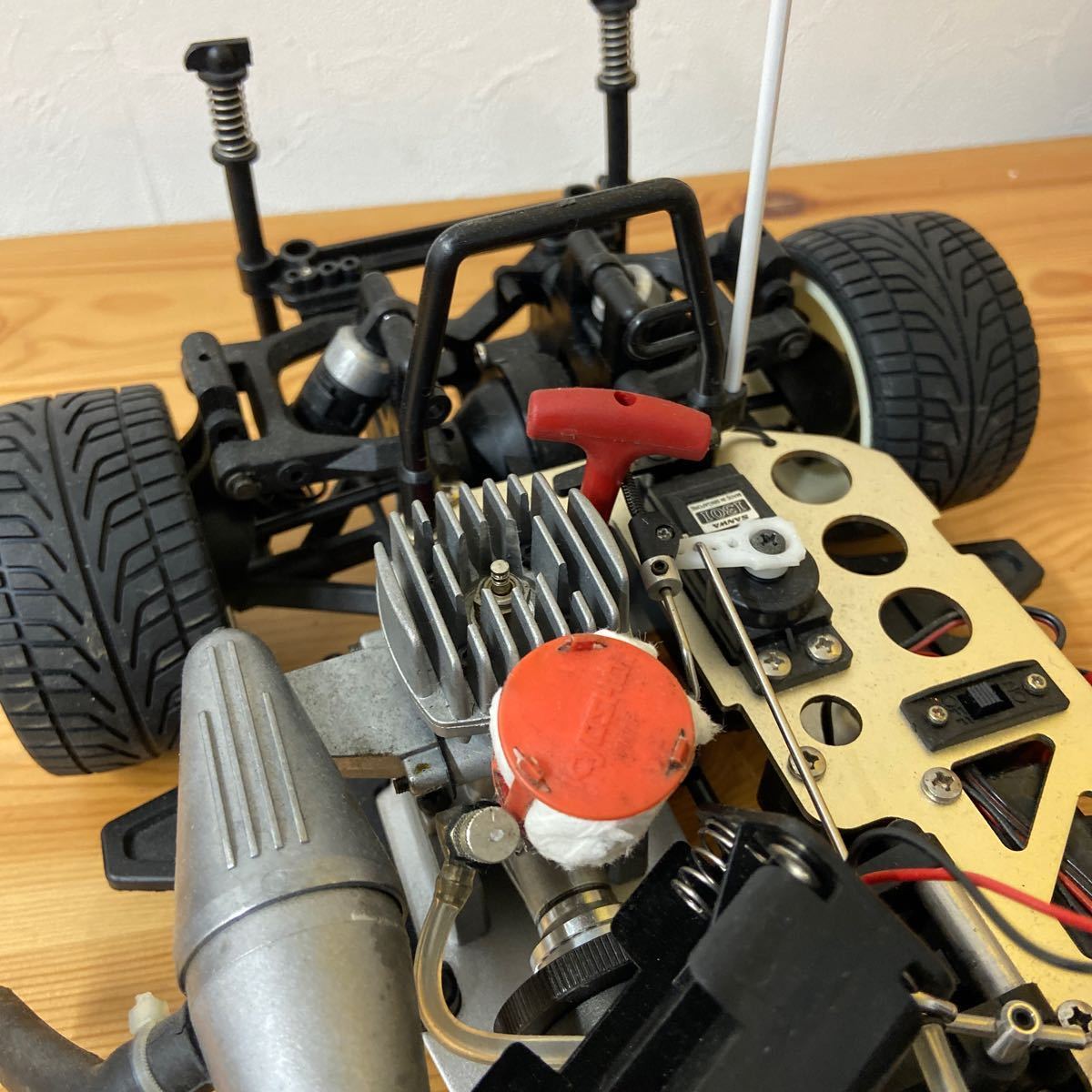 京商 KYOSHO ラジコン 1⁄10 エンジンカー RC 当時 - RCカー エンジン式