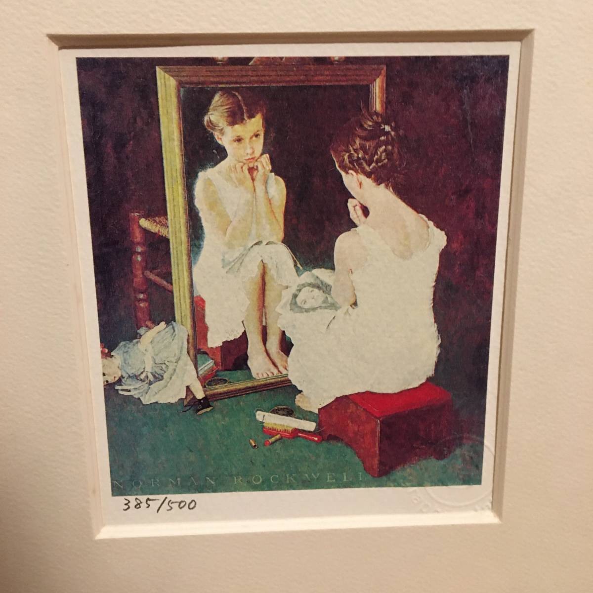 ノーマンロックウェル ノーマンロックウェルVacation is Over 美品