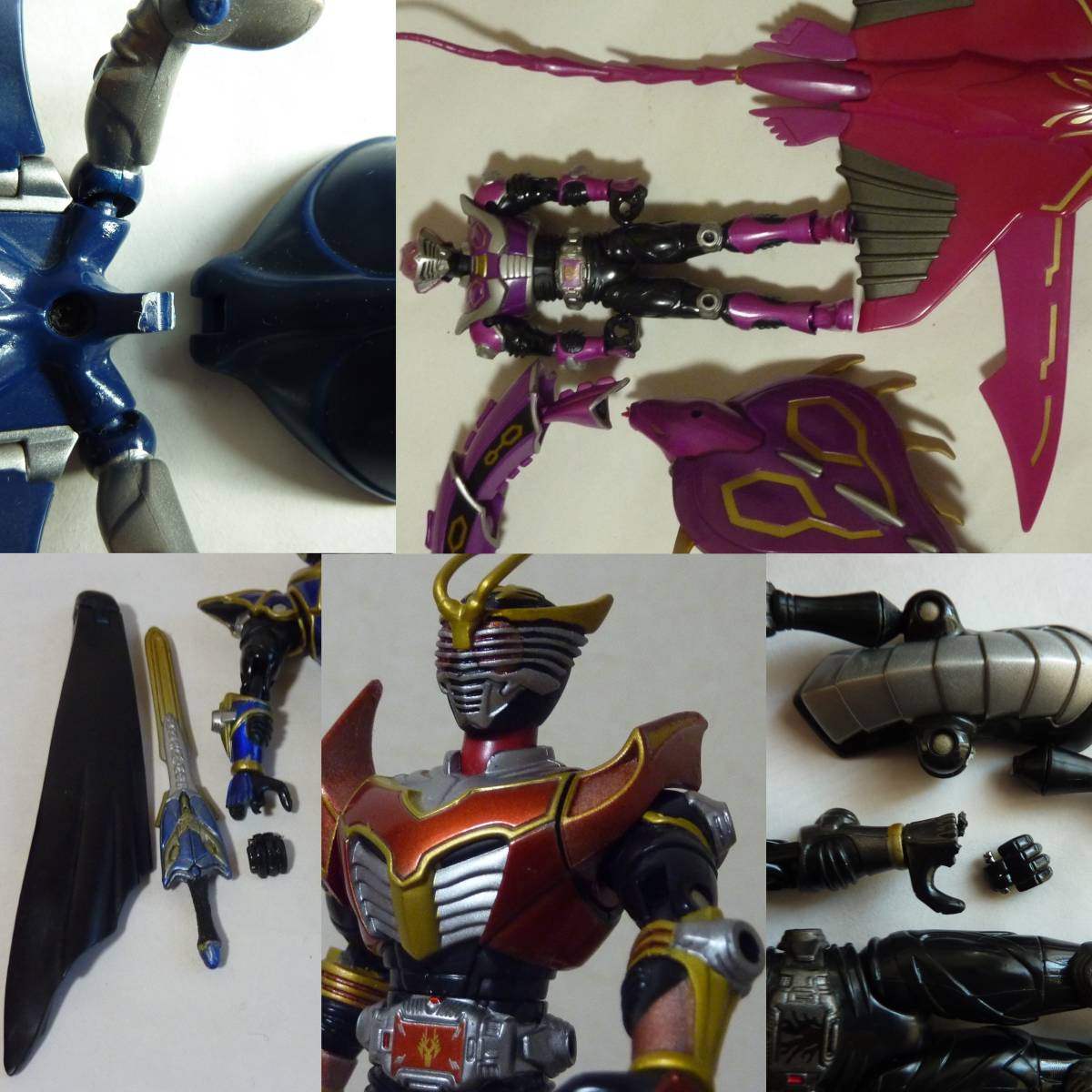 フィギュア 【美品未使用 仮面ライダー龍騎 】激レア R&M タイガ