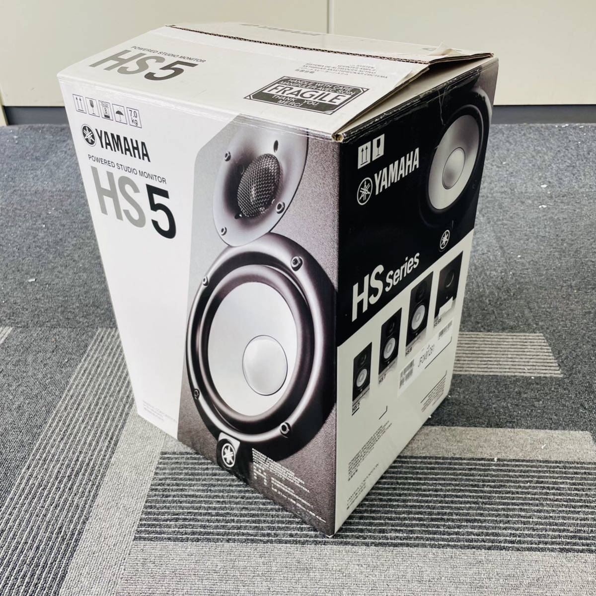 動作品 YAMAHA HS5 ヤマハ パワードスピーカー モニタースピーカー