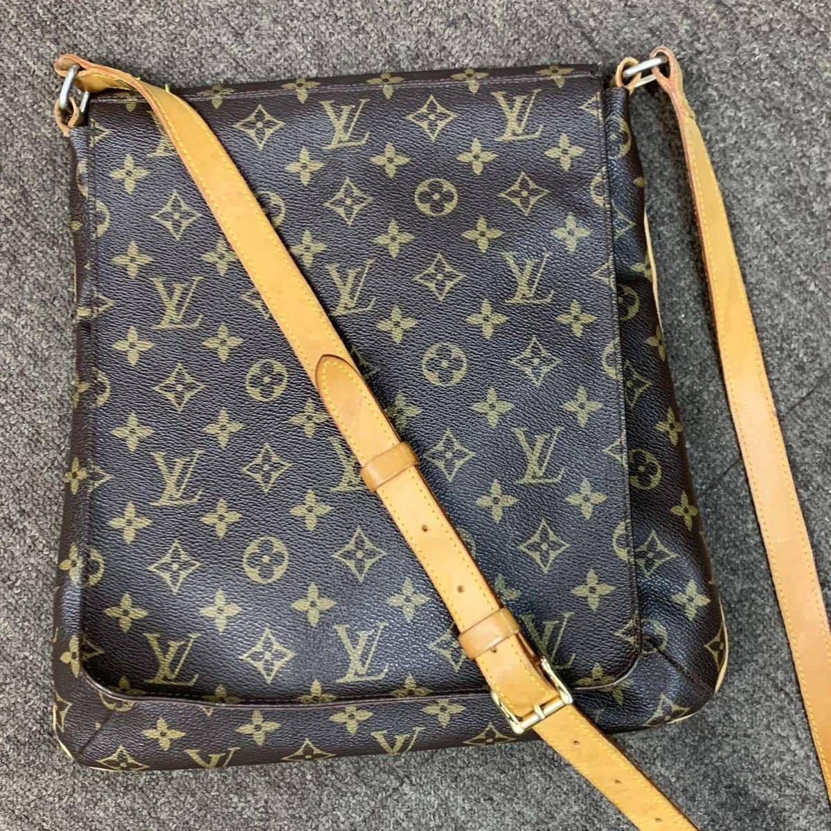 1円スタート】LOUIS VUITTON ルイヴィトン モノグラム ミュゼット