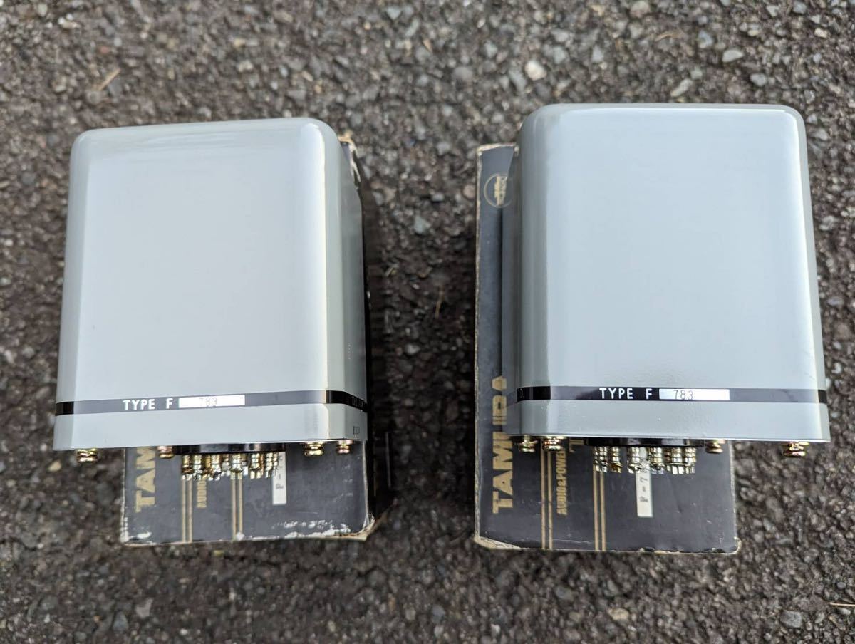 タムラ製作所 TAMURA F-783 出力トランスペア F783 黒箱 2個 Yahoo