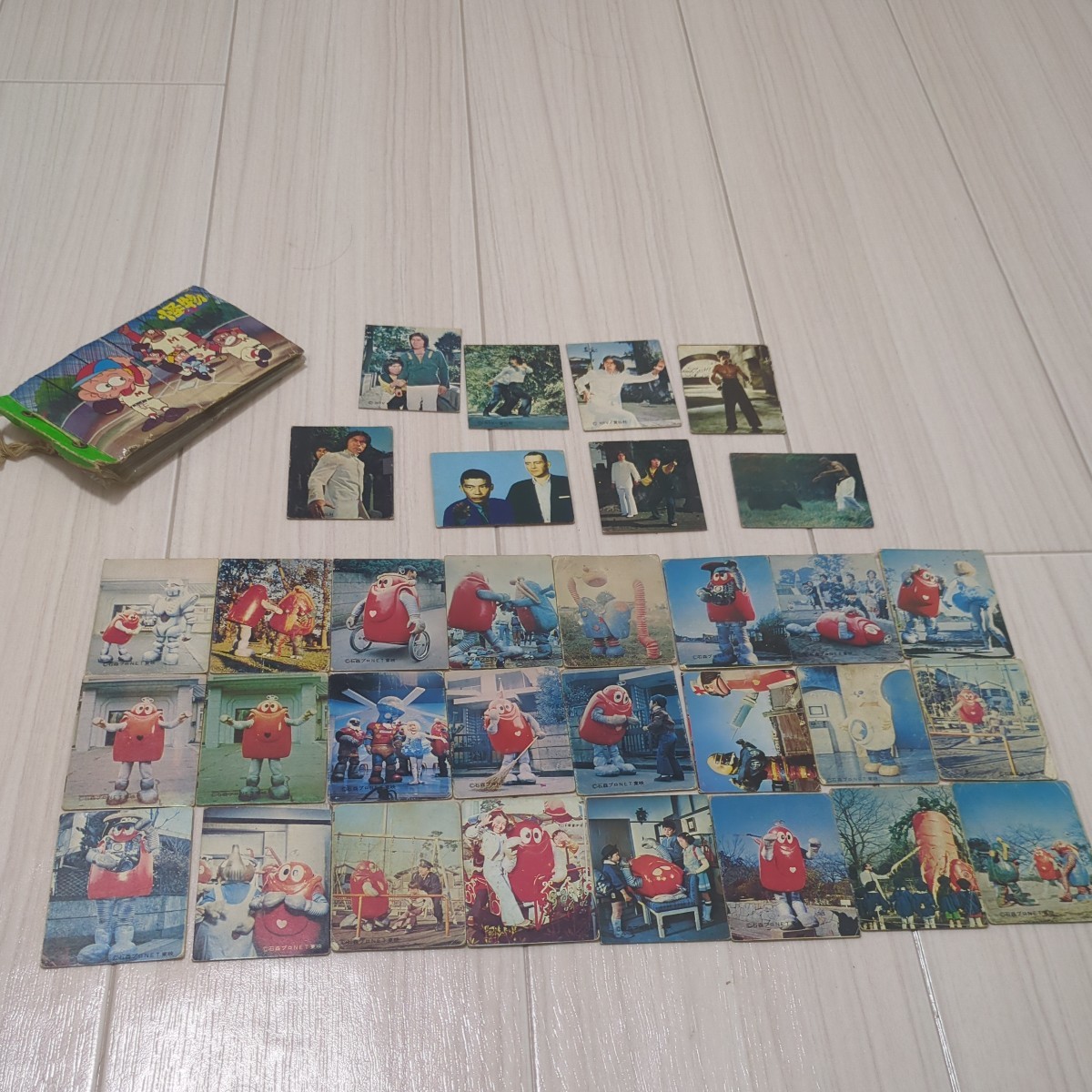 がんばれロボコン　カード32枚ラッキーカード内1枚　ブルース・リーカード8枚_1