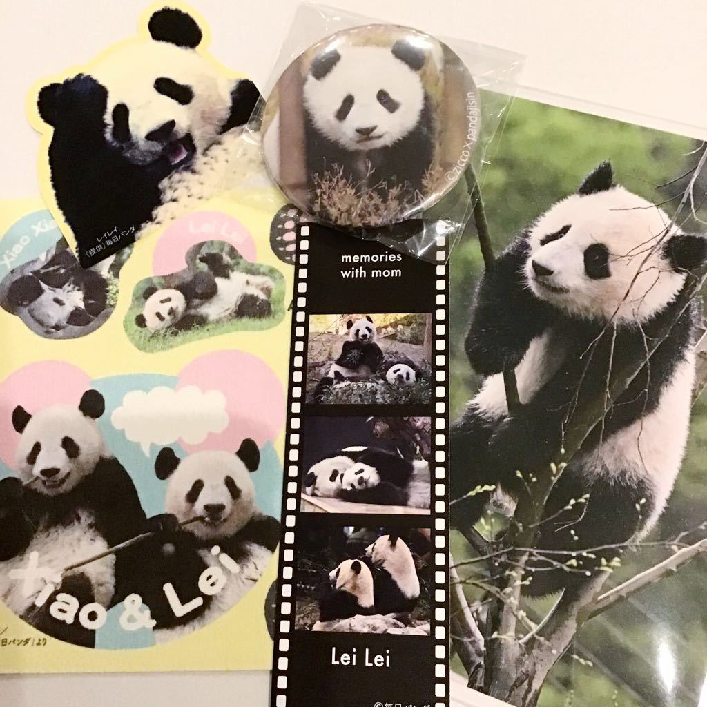 上野動物園 レイちゃんセット ノベルティー 付属品 シャンシャン 上野