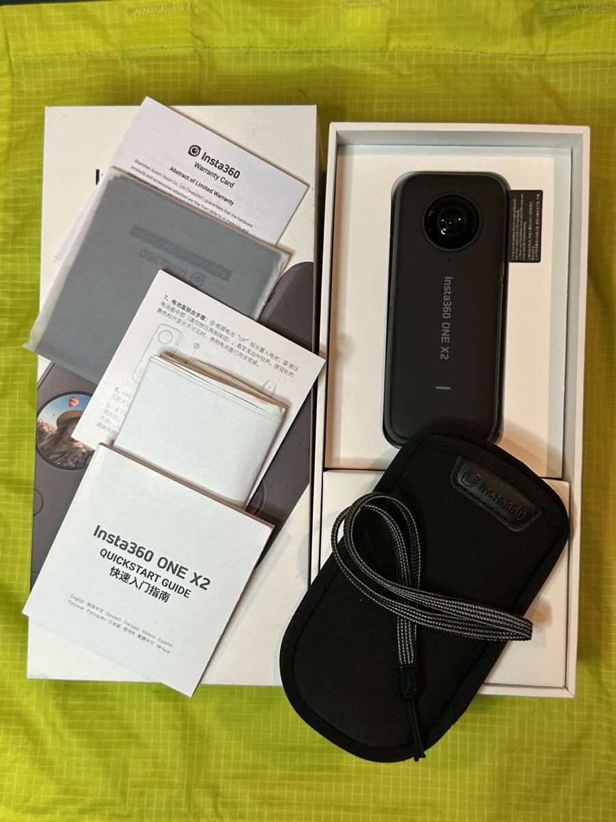 Insta360 ONE ☆Insta360 ONE X2 360度カメラ 中古美品☆送料