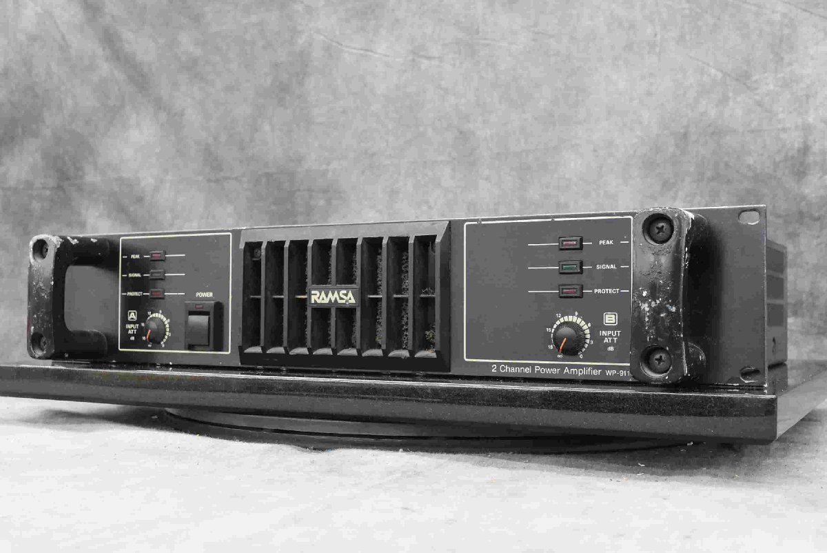 F☆RAMSA ラムサ WP-9110 2チャンネルパワーアンプ ☆中古☆