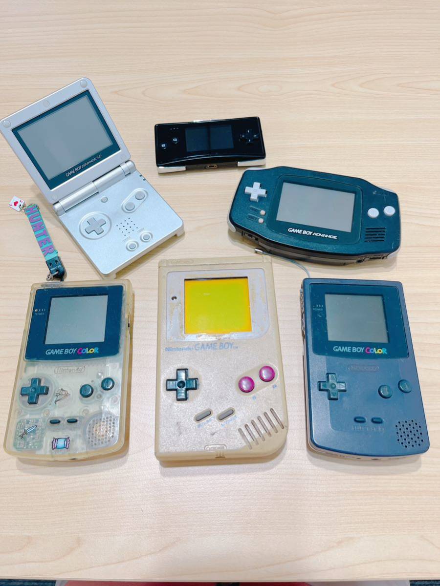 任天堂 ゲームボーイ ゲームボーイアドバンス ゲームボーイカラー SP 他おまとめ　ジャンク