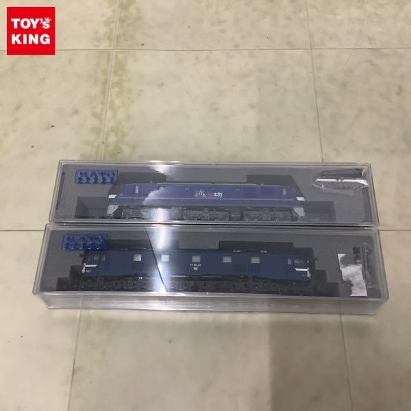 1円〜 動作確認済 KATO Nゲージ 3092-1 EF210 300 3049-2 EF58 150 宮原機関区 ブルー