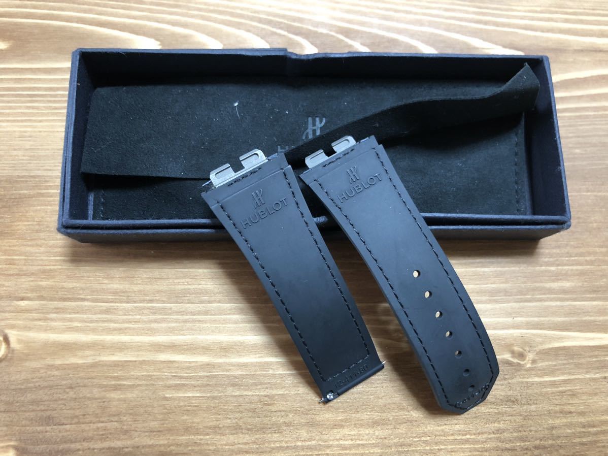 40775 ウブロ HUBLOT ベルト ラバー 腕時計ベルト カバー ケース付き