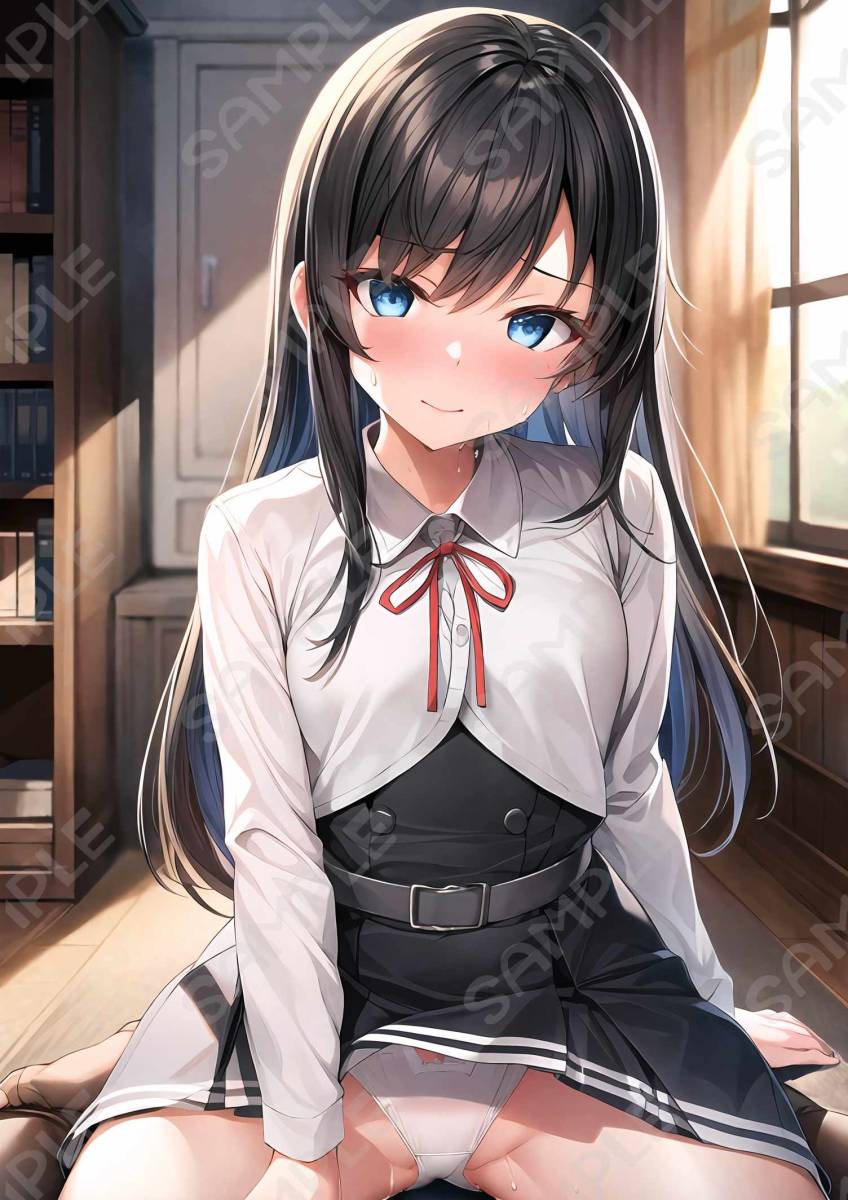 #1065【高画質】A4サイズ アートポスター艦隊これくしょん-艦これ- 朝潮 美少女
