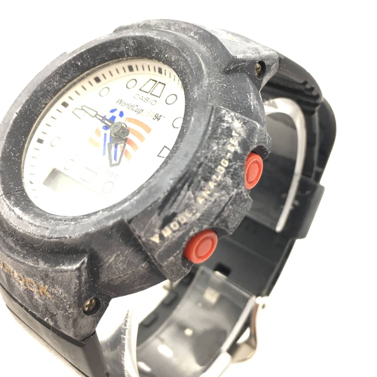 ◯B9-244 CASIO/カシオ G-SHOCK ワールドカップ USA94 デジアナ文字盤 