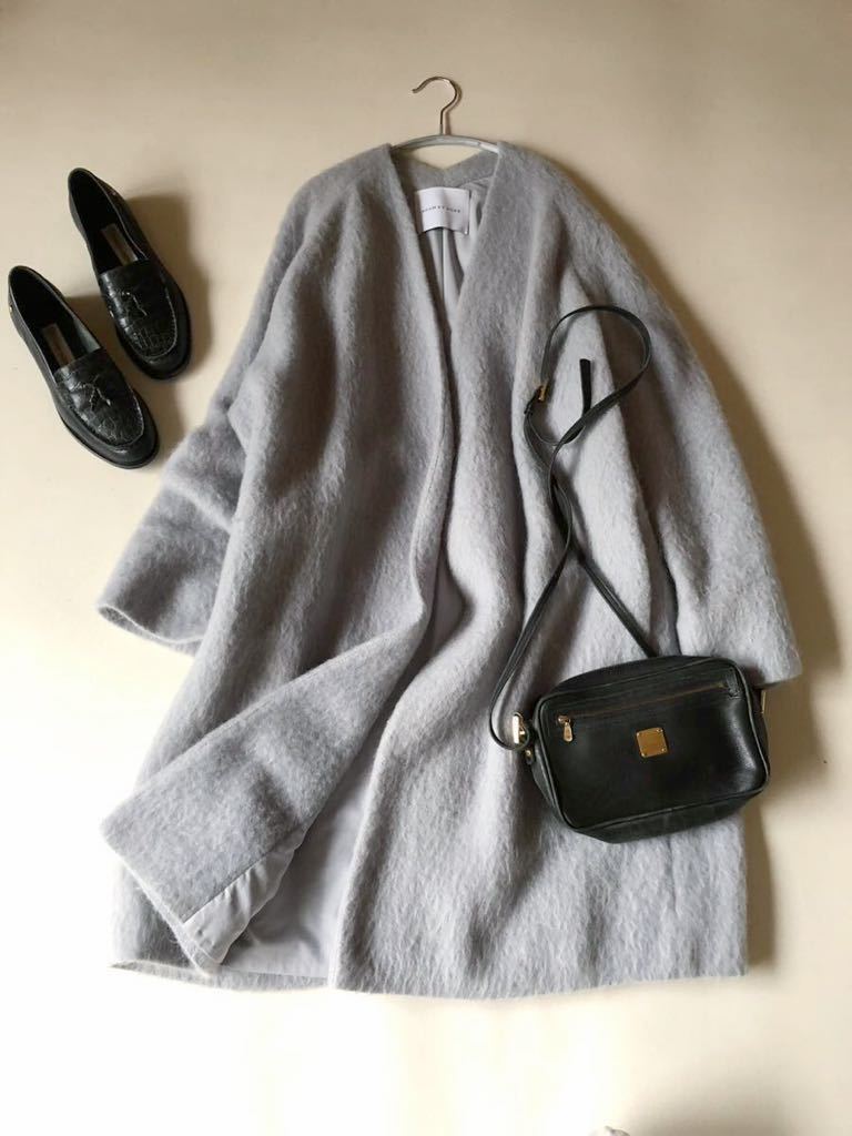 ruby and you ファーライクテディジャケット ミントグリーン RUBY AND