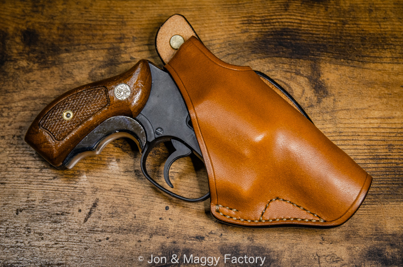 ブラウン S&W M36 チーフスペシャル 用 ホルスター Jon & Maggy