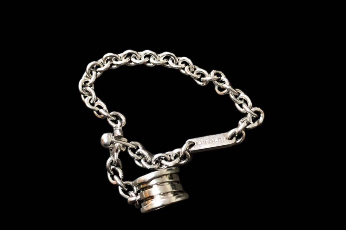BVLGARI ビーゼロワン キーチェーン シルバー Ag925 キーホルダー BVLGARI ビーゼロワン キーチェーン シルバー Ag925 キーホルダー