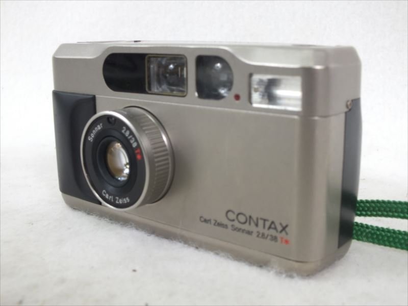 ♪ CONTAX コンタックス T2 チタンシルバー コンパクトカメラ 中古