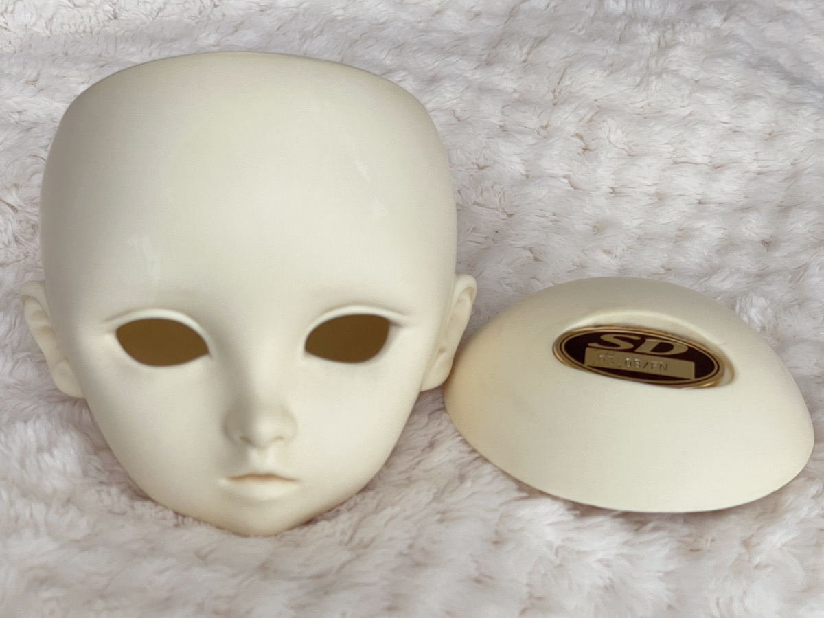 ☆【中古】SD初期子ヘッド 旧肌/旧美白(旧素体) 【Super Dollfie】 SD