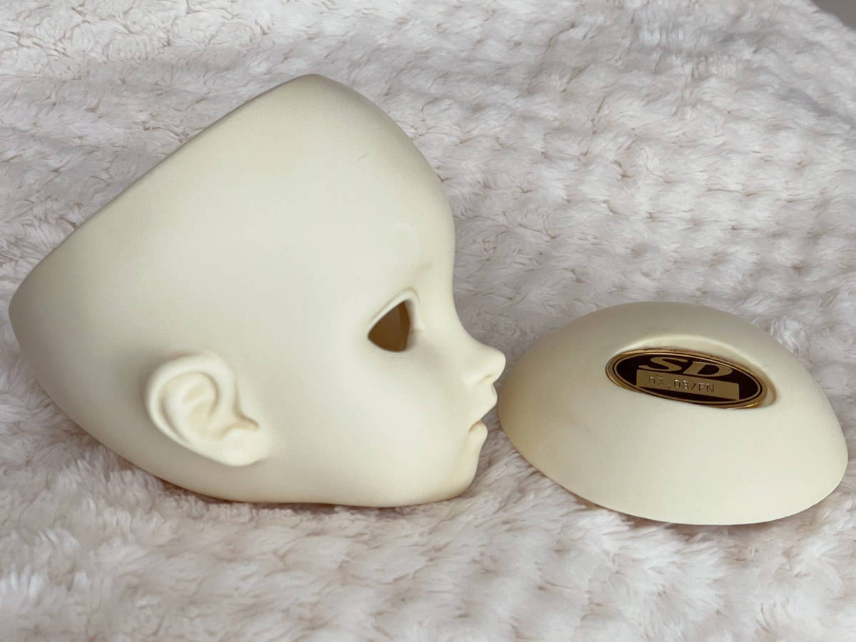 ☆【中古】SD初期子ヘッド 旧肌/旧美白(旧素体) 【Super Dollfie】 SD