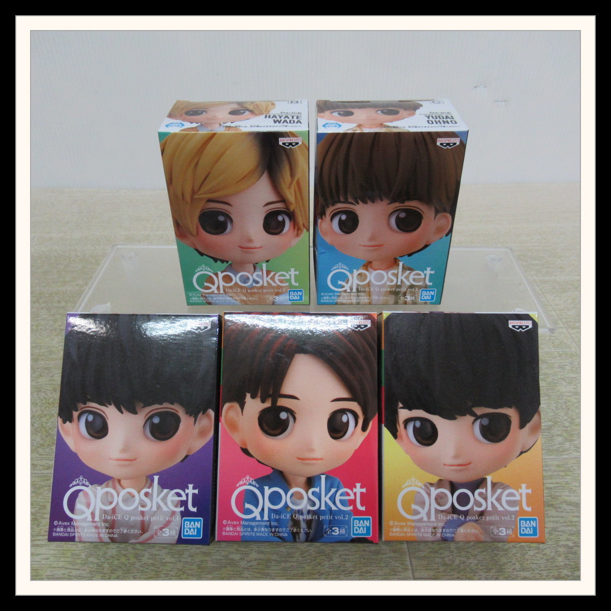 ▼未開封 Da-iCE Qposket petit 5点セット【C2【R2023-11-30-118