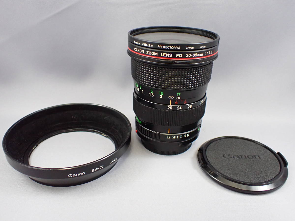 B*n様 キャノン レンズ FD20-35mm F3.5L キヤノン EF レンズ 20-35mm F3.5-4.5 USM 超美品