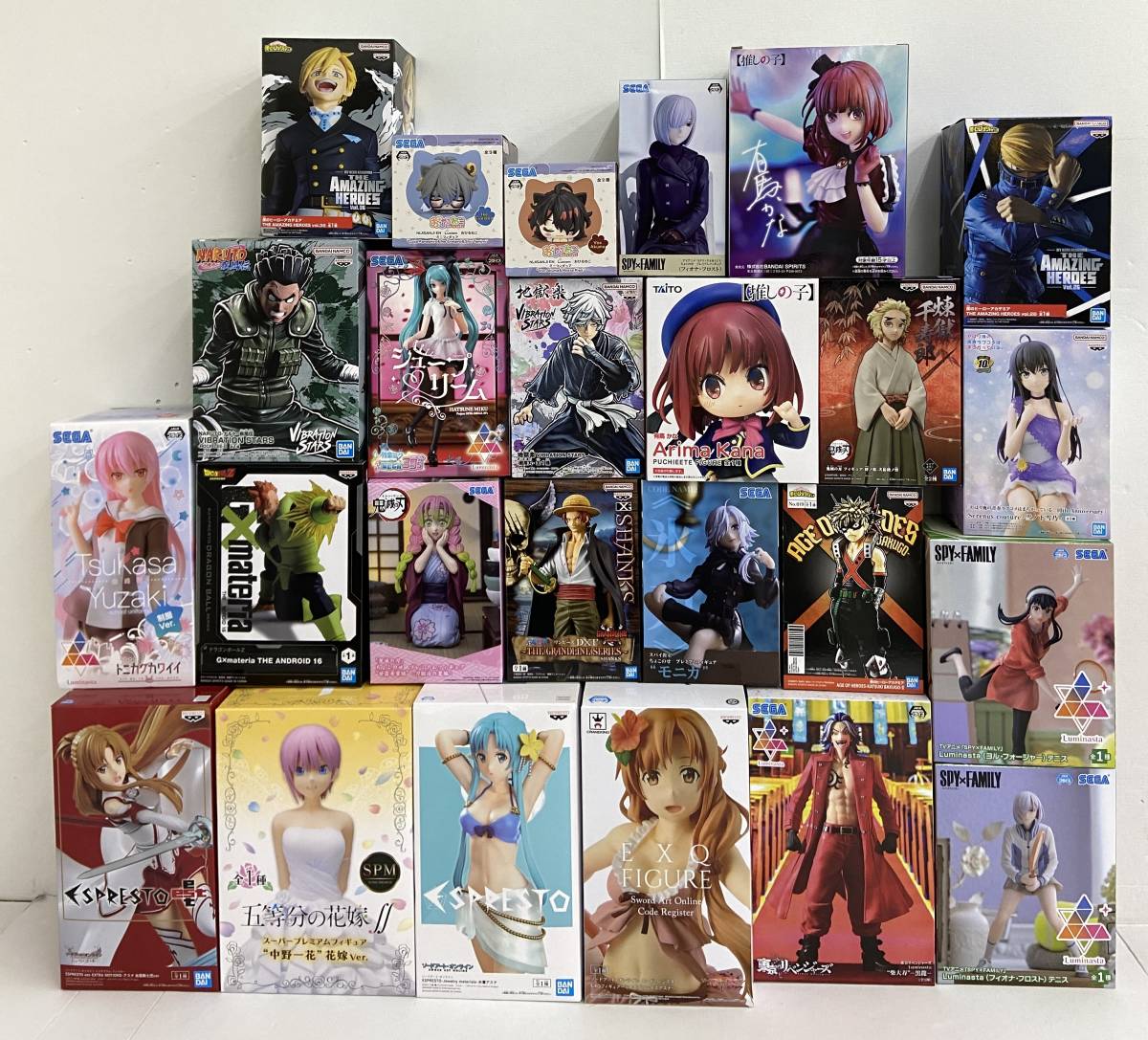 23535)【同梱不可】□プライズフィギュア25箱まとめ売り ソードアート