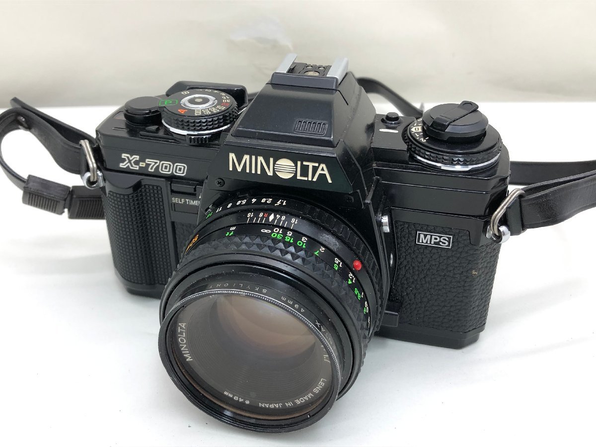 minolta X-700 MPS/MD 50mm 1:1.7 一眼レフカメラ ジャンク 中古