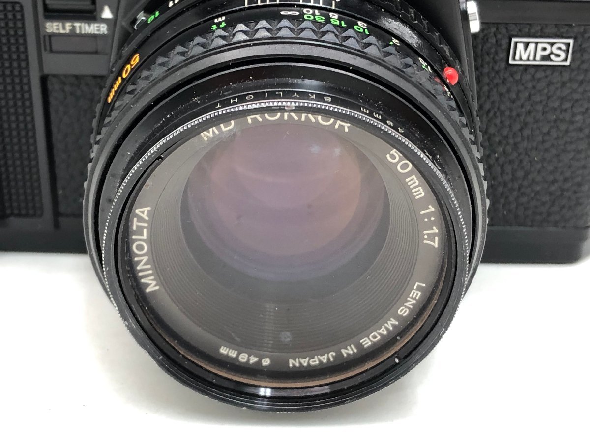 minolta X-700 MPS/MD 50mm 1:1.7 一眼レフカメラ ジャンク 中古