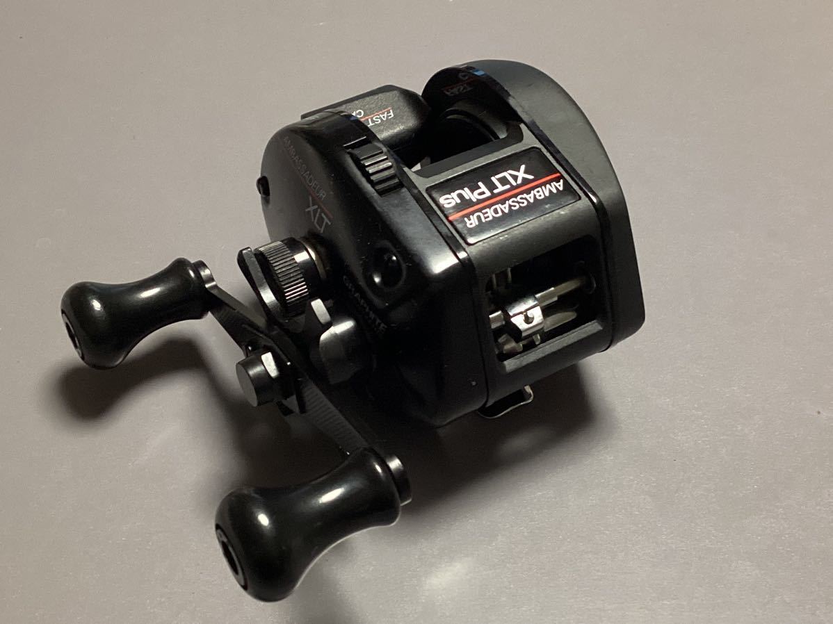 old ABU オールド アブ アンバサダーXLTプラス 美品！！ 検）heddon